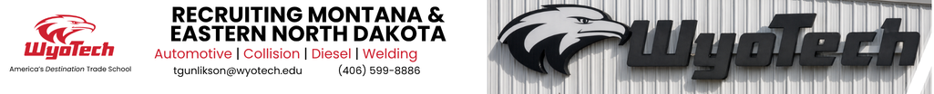 WyoTech Recruiting Montana & Eastern North Dakota Logo