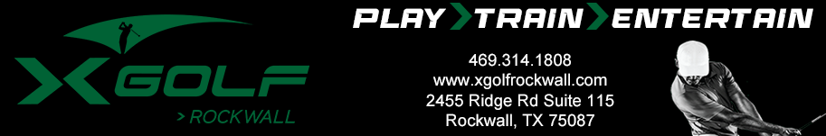 X-Golf Rockwall Logo