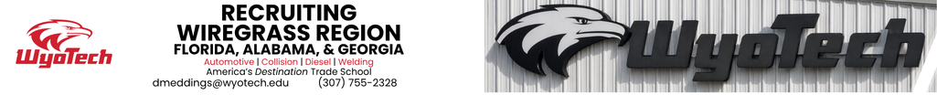 WyoTech Recruiting Wiregrass Region Logo
