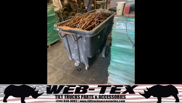 Review image from 1 Yard WebTex Tilt Truck Full A Copper Pipe