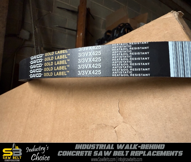 Review image from 3/3VX425 @ www.sawbelts.com