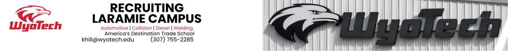 WyoTech Recruiting Campus Rep Ken Hill Logo