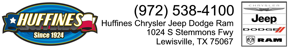 Huffines Chrysler Jeep Dodge Ram Lewisville Logo
