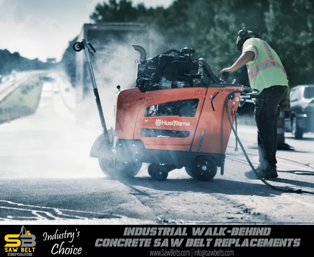Review image from Husqvarna Concrete Saw Belt Replacement Parts