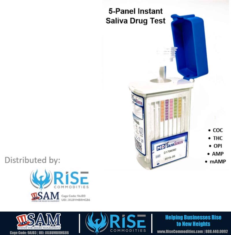 Review image from 5 Panel Instant Saliva Drug Test